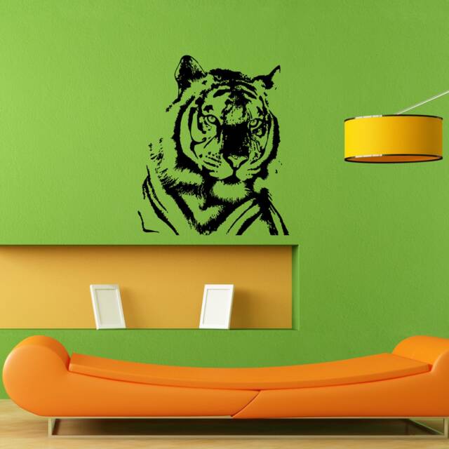 Tiger Jungle Animal Predator Cat Family Wall Sticker Vinyl Mural Decal Home Art Decor Diyfree Shipping L001 - image 1
