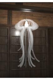 Jellyfish Aurelia Pendant Lamp Template - Wood Lighting Fixture Design For Laser Cutting - thumbnail 2