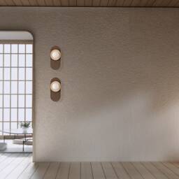 25 Inches Modern Handmade Ceramic Wall Lamp, Japandi Sconce, Bathroom Light, Home Gift - thumbnail 2