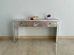 Tieetdye Aviator Console Table Industrial Style, Stylish Living Home Deco - thumbnail 1