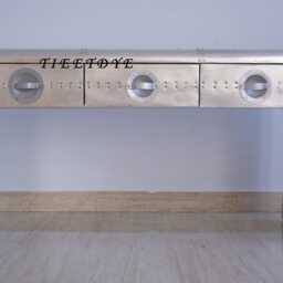 Tieetdye Aviator Console Table Industrial Style, Stylish Living Home Deco - thumbnail 3