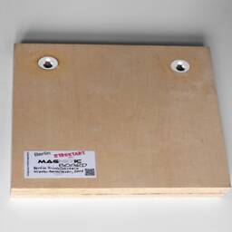 Key Board Wood 5 Magnets Holder W. Picture Brandenburg Gate Berlin - thumbnail 2