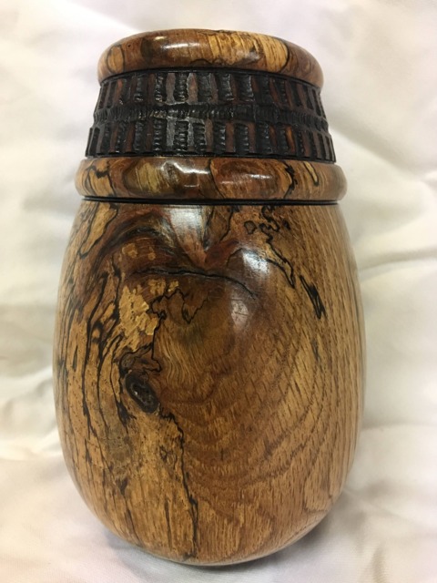 Hand-Turned Oak Bowl