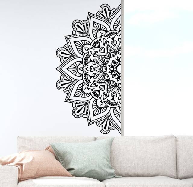 Sale Mandala Wall Decal Vinyl Home Decor - 55 cm X 111 cm - image 1