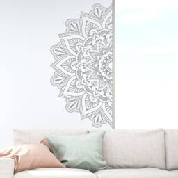 Sale Mandala Wall Decal Vinyl Home Decor - 55 cm X 111 cm - thumbnail 3
