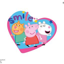Peppa Pig & Friends Smile Wall Sticker, Decals, Stickers, Decor, Themed Bedroom - thumbnail 3