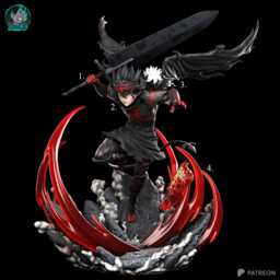 Anti-Magic Prodigy - Magical Sh??nen Arcane Warfare High Fantasy Anime Asta Resin Figure 16K - thumbnail 4