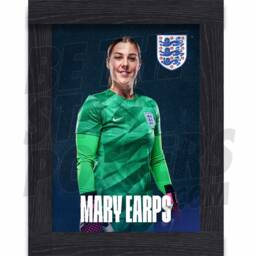 Lionesses Earps 23/24 Home Headshot Poster - Officially Licensed Product A4/A3 Framed Options - thumbnail 2