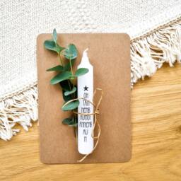 Candle Tattoos With Various Motifs - Waterslide Film Decorating Candles Christmas Candle - thumbnail 3