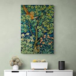 Vintage Peacock Art Print By Sir William Jardine - Wrapped Canvas Or Rolled - thumbnail 2