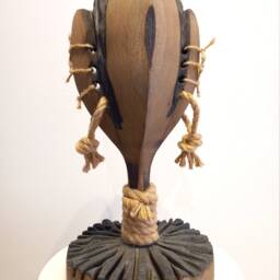 Cherisher - Original Wood Sculpture By Sava Draganov - thumbnail 3