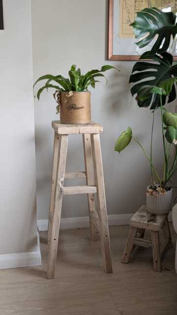 Wooden Stool - image 1