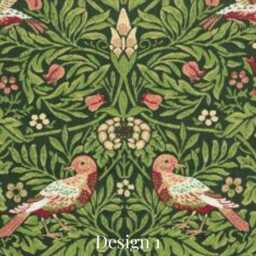 William Morris Birds Tapestry, Tump Green, Woven Wool & Cotton Cushion Cover, 16 X - thumbnail 3