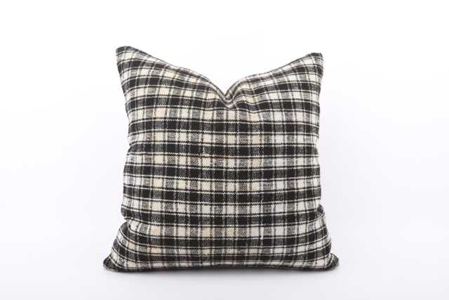 Handwoven Kilim Pillow Cover 16x16 Bohemian Wool Throw - image 1