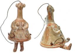 Boeotian Terracota Doll 8Th Century Bc Replica, Archaelogical Museum Of Athens