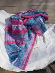 striped Blanket, Dice Decor, That's How I Roll, Gamer Gift, Sofa Throw, Afghan, Crochet Blanket, Beach Throw Blanket