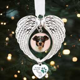 Personalised Dog Cat Pet Memorial Gift Christmas Tree Decoration Bauble , Loss Lover, Gift, Keepsake - thumbnail 2