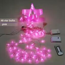Star Curtain String Lights, Led Fairy Lights For Holiday, Christmas, Wedding, Garden Decor, 3M - thumbnail 4
