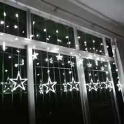 Star Curtain String Lights, Led Fairy Lights For Holiday, Christmas, Wedding, Garden Decor, 3M, Ac110V/220V, Waterproof Luminarias Garland - thumbnail 3