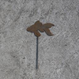 Rusty Metal Goldfish Planter Decoration, Memorial, Outdoor & Garden Gift - thumbnail 2