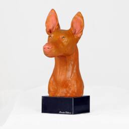Pharaoh Hound, Dog Marble Statue, Painted, Limited Edition, Make Your Own Artdog - thumbnail 4