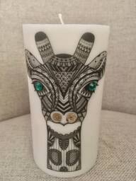 Giraffe Candles, Gift For Women, Decor, Men, Lover Gifts, Decorations - thumbnail 1