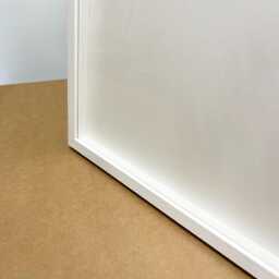 30x40cm White Wood Box Frame Thin For Photo/Picture With Glass - thumbnail 2