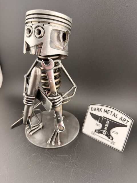 Aircraft Mechanic Metal Art - image 1