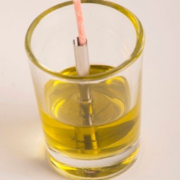Minimum Order Is 2 Packs Of 9 Metal Wick Holders + 50 Waxed Cotton Wicks, Oil Lamp, Wicks For Oil Candles, Tools Candle Supplies - thumbnail 3