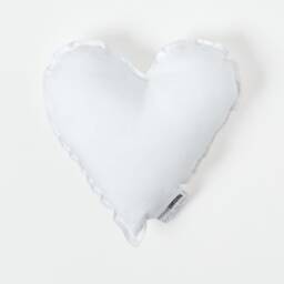 Heart Shaped Cushion Pad Insert, Handmade British Super Microfibre Pillow - thumbnail 3
