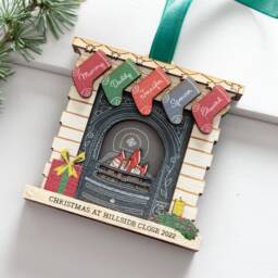 Personalised Christmas Fireplace Decoration - thumbnail 4