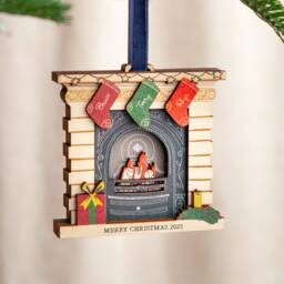 Personalised Christmas Fireplace Decoration - thumbnail 2