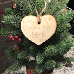 Personalized Christmas Ornament - Christmas Tree Decoration Gift - thumbnail 3
