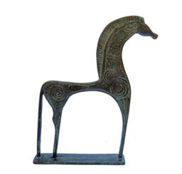 Ancient Greek Bronze Horse Geometrical - thumbnail 1