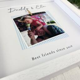 Daddy & Me Photo Frame- Fathers Day Gift - Personalised Daughter Best Friends Since - thumbnail 3