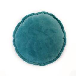Velvet Round Chair Pad Soft Decorative Floor Cushion - thumbnail 2