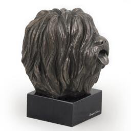 Polish Lowland Sheepdog, Dog Marble Statue, Limited Edition, Artdog. Made Of Cold Cast Bronze. Solid, Perfect Gift. Limited Edition - thumbnail 3