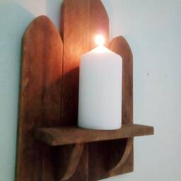 Candle Sconce. Please Read P&p Restrictions On This Order Under Description - thumbnail 2