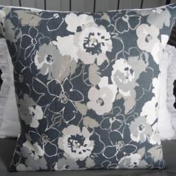 Floral Pillows.slipcovers.home Decor Pillow Covers.blues.taupe.ivory.grey.toss Pillow.throw Pillows - thumbnail 3