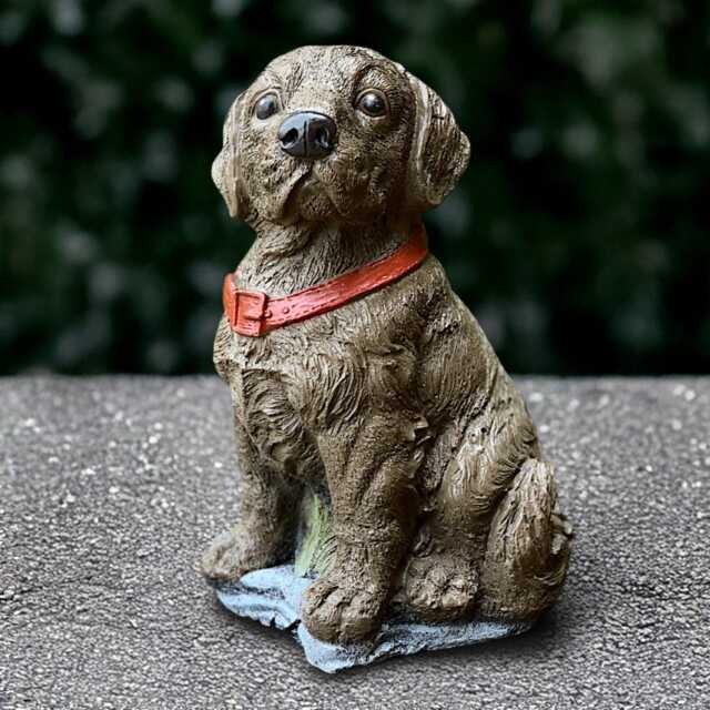 Unique Labrador Sculpture Concrete Dog Figurine Cement Animal Ornament Stone Decoration Memorial Statue Dog Lover Gift Yard Art - image 1
