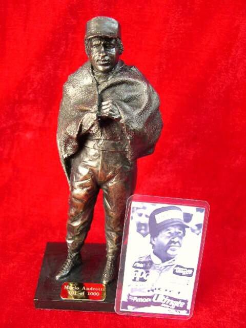 Mario Andretti Figurine, Legends Forever, Limited Edition - 1 Of 1000 - image 1