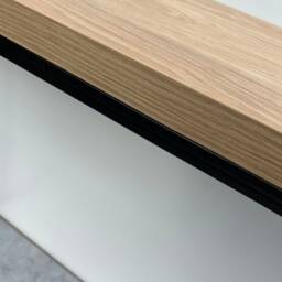 Console Table Radiator Cover Entrance Mild Steel Frame - thumbnail 3