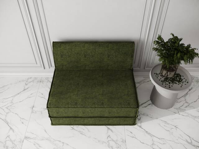 Double Floor Sofa Bed - Customizable Color Foam Cushion - image 1