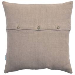 Christmas Tree Cushion Linen Beige Natural, Dark Green & Gold Embroidered 40X40 45X45 40X50 50X50 40 X 60 cm Decoration Gift - thumbnail 3