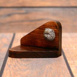 West Highland White Terrier - Wooden Candlestick With Dog, Souvenir, Decoration, Limited Edition, Collection - thumbnail 2