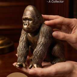 "Gorilla Bronze ""Silverback Gorilla" - thumbnail 3