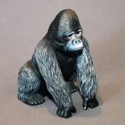 "Gorilla Bronze ""Silverback Gorilla"