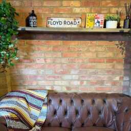 Floyd Road Sign Vintage Style Real Rust Metal Wall Art Charlton Athletic - thumbnail 2
