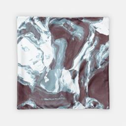 Abstract Throw Pillow. 18x18 Pillow Case. Marble Watercolor Effect Cushion Cover. Bohemian Sofa Modern Decorative - thumbnail 2