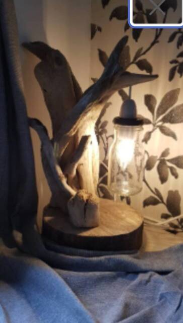 Driftwood Lamp Small - image 1
